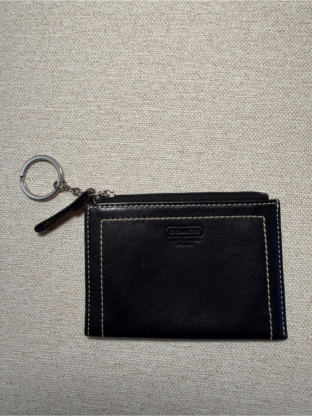 SOLD - Coach Keychain Card Holder